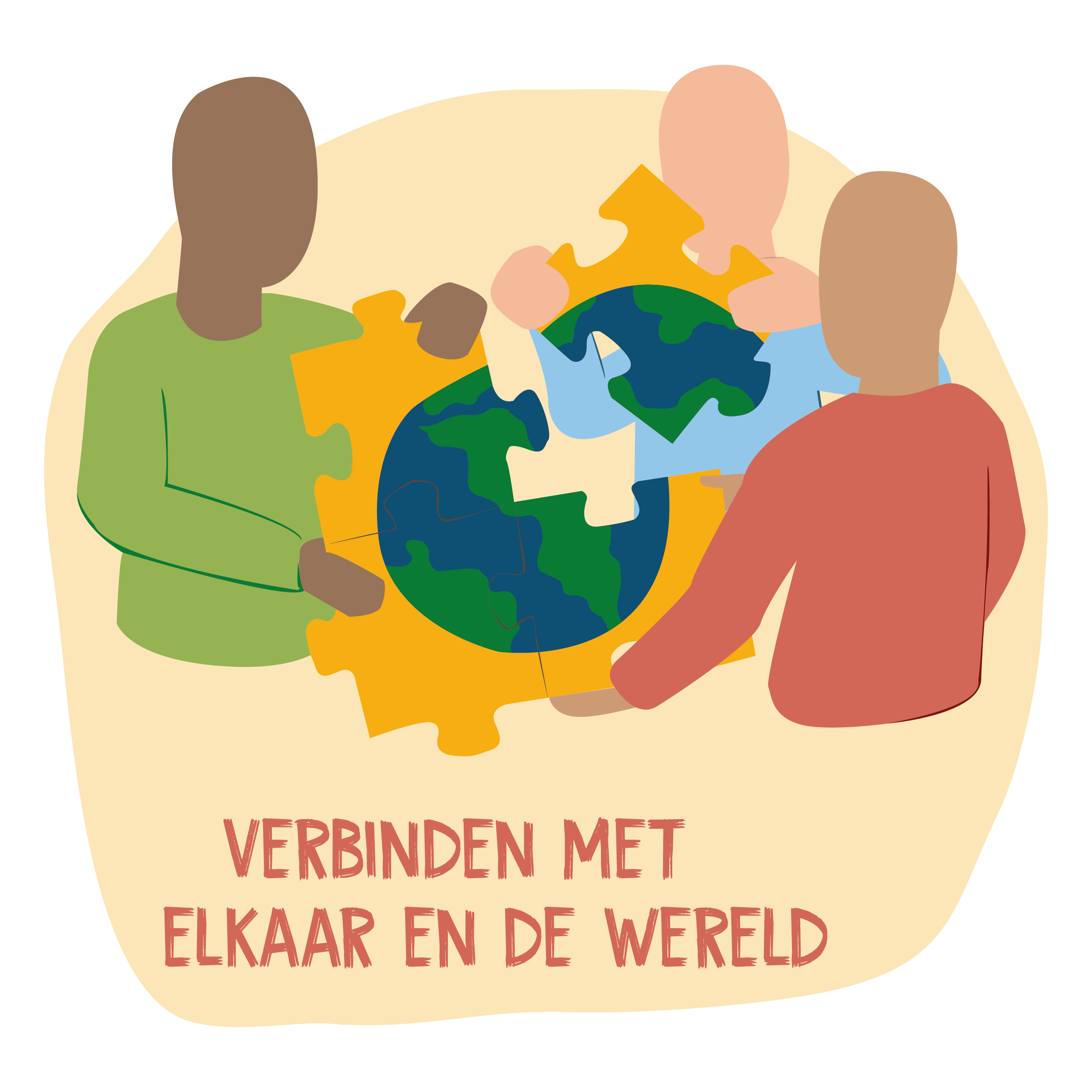 Verbinden met elkaar en de wereld