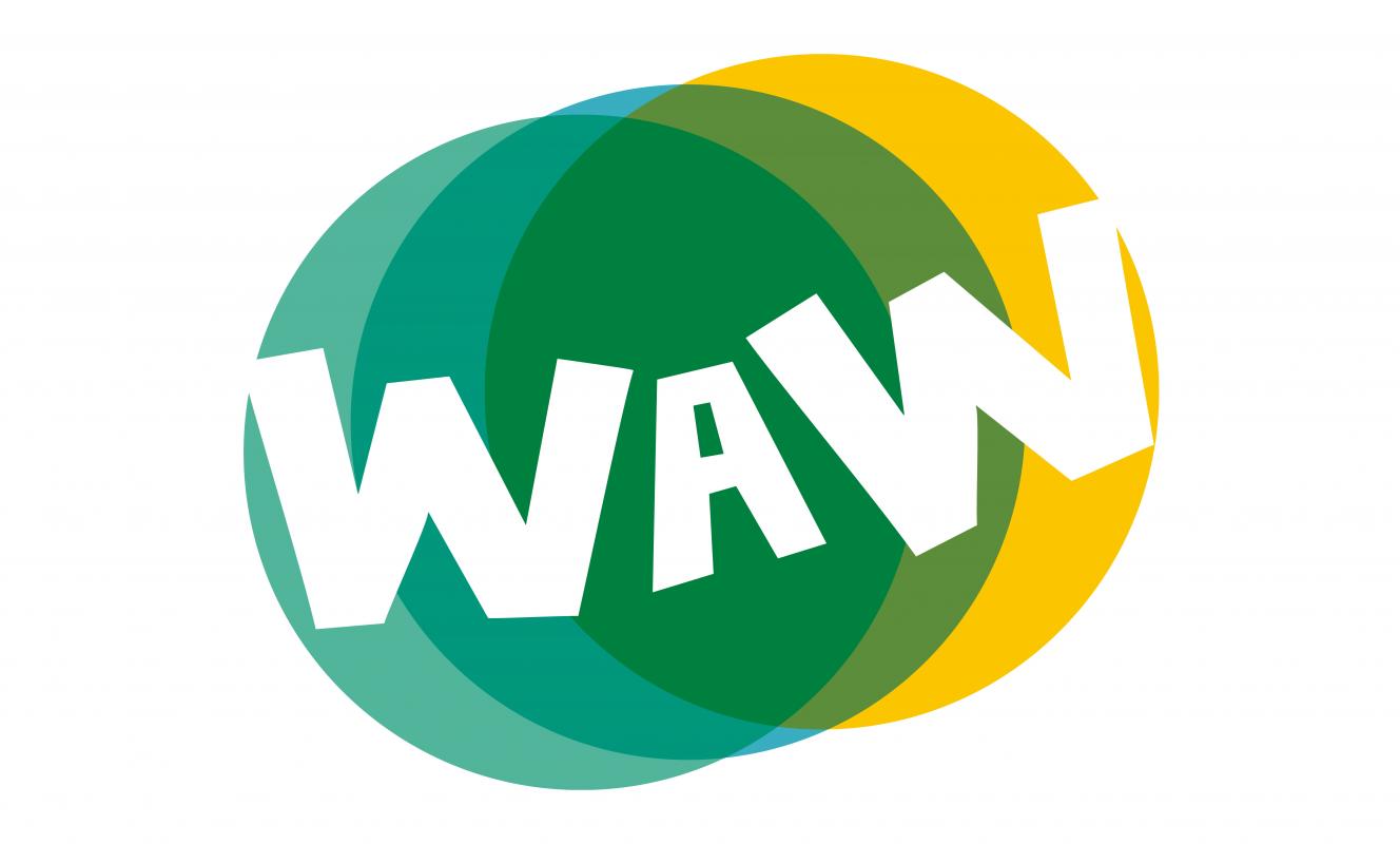 WaW logo met witte achtergrond