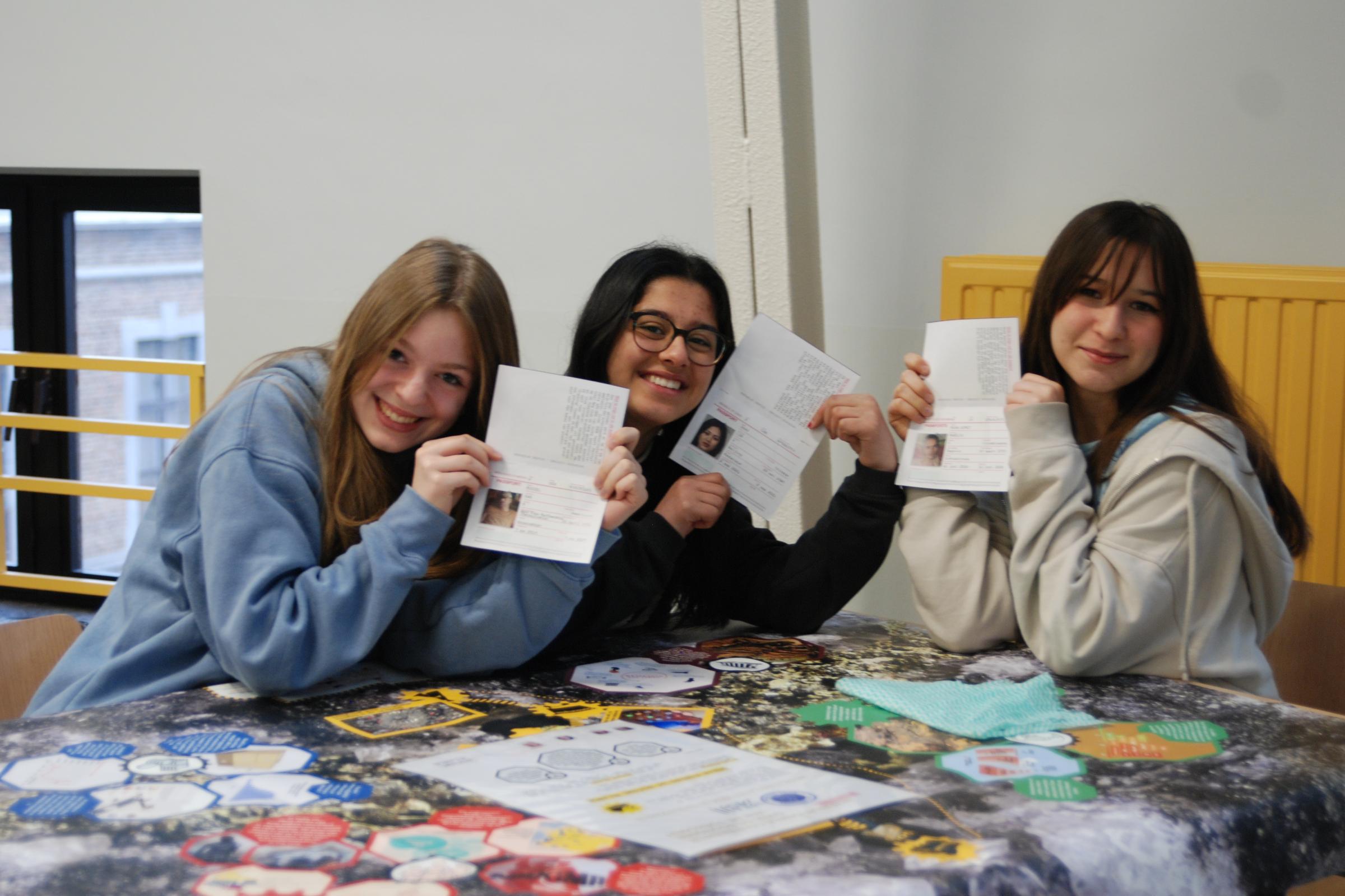 Foto van leerlingen secundair tijdens een workshop van Studio Globo